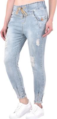 Fasnoya Slim Women's Light Green Jeans