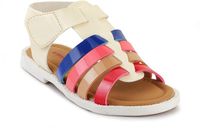 

KITTENS Girls Sling Back Strappy Sandals(White