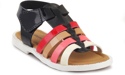 

Kittens Girls Sling Back Strappy Sandals(Black