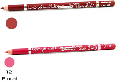 

Color Fever Maroonish,Floral Color Lip Liner(Multicolor,)