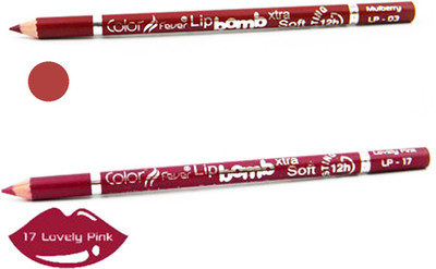 

Color Fever Muberry,Lovely Pink Color Lip Liner(Multicolor,)