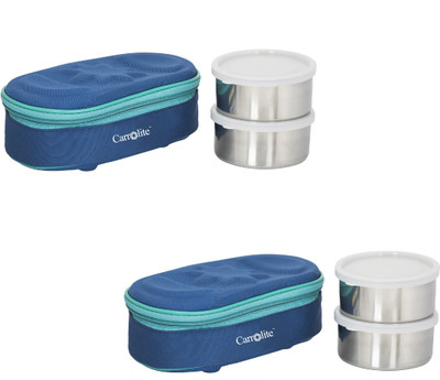 

Carrolite Combo Legend C_12 4 Containers Lunch Box(800 ml), Blue