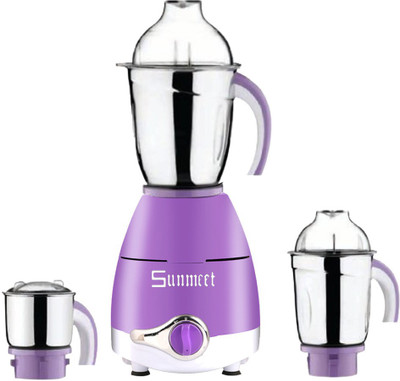 

Sunmeet ABS Plastic LPMA17_35 750 W Mixer Grinder(Lavander, 3 Jars)