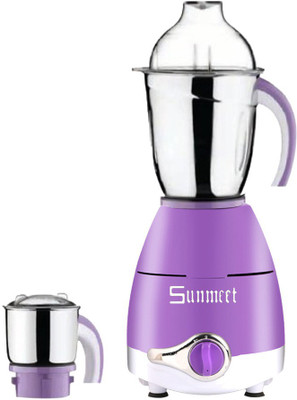 

Sunmeet ABS Plastic LPMA17_31 600 W Mixer Grinder(Lavander, 2 Jars)