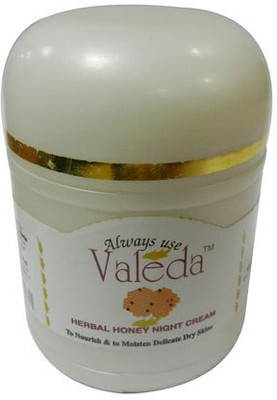 

Valeda Herbal Honey Night Cream - 'Clinical Formula' to Nourish and Moisten Delicate Dry Skin(40 g)