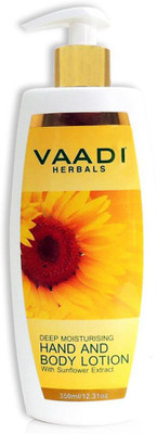 

Vadi Vadi Herbal Hand & Body Lotion With Sunflower extract(350 ml)