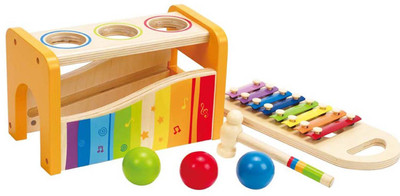 

WE-BLINK Kids Pound & Tap Bench with Slide Out Xylophone For Toddlers(Multicolor)