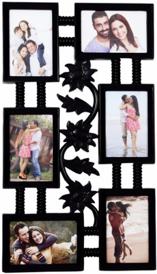 

Archies Frames Generic Photo Frame(Black, 6 Photos)
