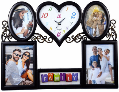 

Archies Frames Generic Photo Frame(Black, 4 Photos)