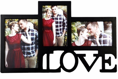 

Archies Frames Generic Photo Frame(Black, 3 Photos)