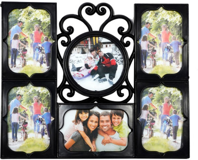 

Archies Frames Generic Photo Frame(Black, 5 Photos)