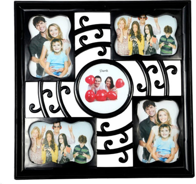 

Archies Frames Generic Photo Frame(Black, 5 Photos)