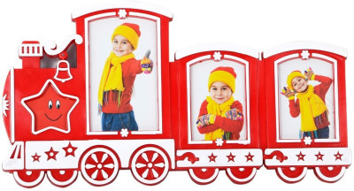 

Shree Shyam Crafts Generic Photo Frame(Red, 3 Photos)