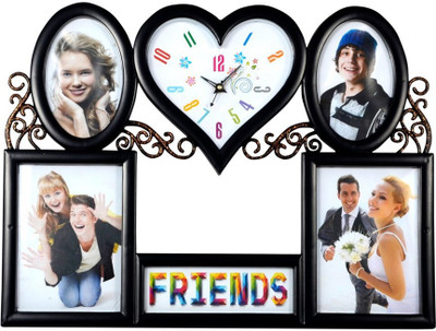 

Shree Shyam Crafts Generic Photo Frame(Black, 4 Photos)