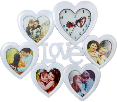 

Shree Shyam Crafts Generic Photo Frame(White, 5 Photos)