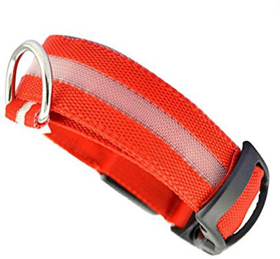 

Futaba Dark LED Collar Night Safety Dog Head Collar(, Red
