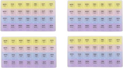

Ramco 7-day Medicine Organizer Pill Box(Multicolor)