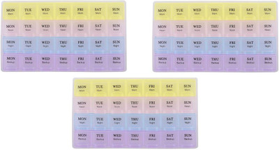 

Ramco 7-day Ultra Modern Pill Box(Multicolor)