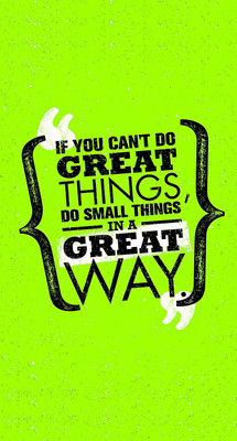 

Original Quotes Decorative Poster Paper Print(23 inch X 18 inch, Rolled)
