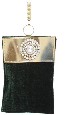 

Bagaholics Waist Clip Saree Pouch Mobile Pouch(Green)