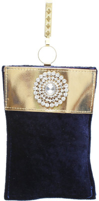 

Bagaholics Waist Clip Saree Pouch Mobile Pouch(Blue)