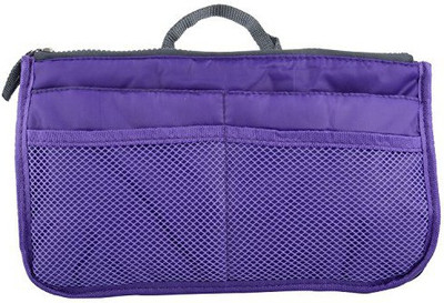 

Bagaholics Multipurpose Cosmetic Makeup Multi utility Pouch Travel Toiletry Kit Pouch(Purple)
