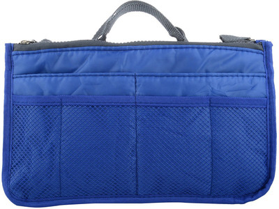 

Bagaholics Multipurpose Cosmetic Makeup Multi utility Pouch Travel Toiletry Kit Pouch(Blue)