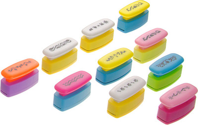 

Neo Gold Leaf Punches & Punching Machines(Set Of 10, Multicolor)