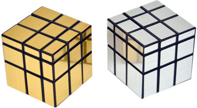 

Smiles Creation Smooth and Excellent Rotation Puzzle Magic Multicolor Cube Toys for Kids - Set of 2(2 Pieces)