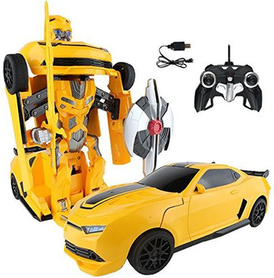 

WE-BLINK Transformers RC Car Transforming Remote Controlled Autobot Transformers(Multicolor)