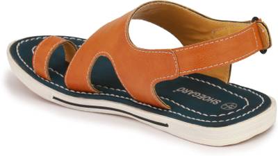 Shoegaro Men Tan Sandals