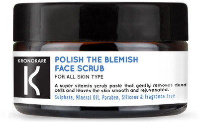 Kronokare Polish The Blemish - Face Scrub - 30 gm Scrub(30 g)