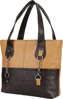 

Ayeshu Women Casual Beige PU Satchel