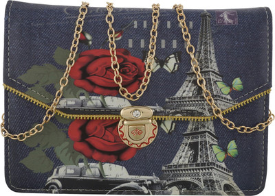 Irish Party Blue Clutch