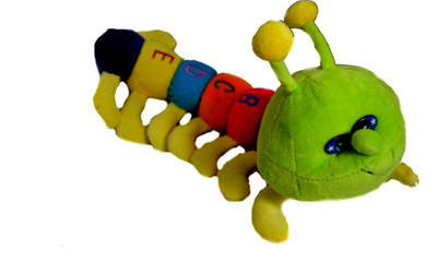 

Spot Dealz SDLS01 Caterpillar soft Toy - 23 cm(Multicolor)