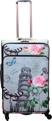

Moladz BUTTERFLY MULTICOLOR 28" Expandable Check-in Luggage - 28 inch(Multicolor)