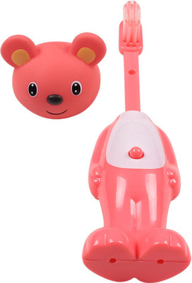 

Ole Baby The collectors edition of bounce up funny mouse headed kids push button Extra Soft Toothbrush
