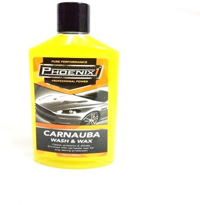 

Phoenix1 Carnauba Wash and Wax Car Washing Liquid(295 ml)