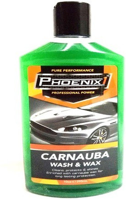 

Phoenix1 Carnauba Wash and Wax Car Washing Liquid(295 ml)