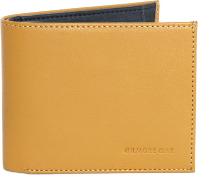 Gilmore Oak Men Tan Artificial Leather Wallet(4 Card Slots)