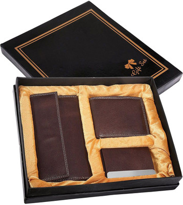 Holboro Men Brown Artificial Leather Wallet(2 Card Slots)