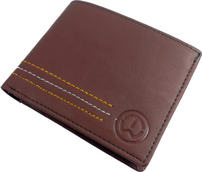 

TnW Men Brown Artificial Leather Wallet(3 Card Slots)