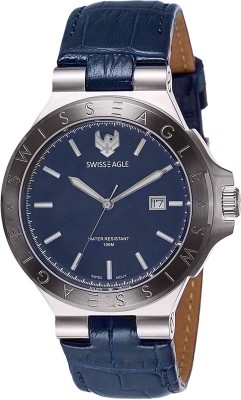 Swiss Eagle SE-9090-01 Analog Watch  - For Men   Watches  (Swiss Eagle)