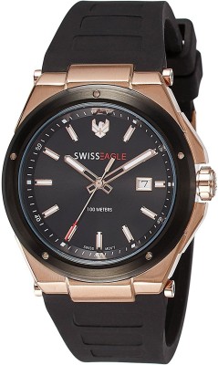 Swiss Eagle SE-9100-01 Analog Watch  - For Men   Watches  (Swiss Eagle)