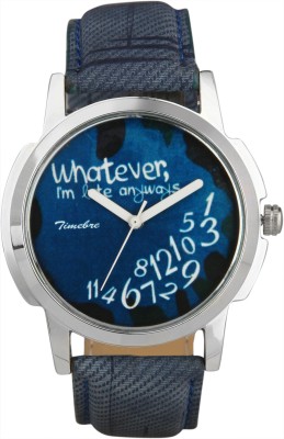 Timebre VBLU575-2 Denim Style Analog Watch  - For Men   Watches  (Timebre)