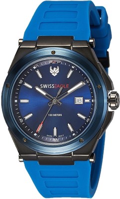 Swiss Eagle SE-9100-02 Analog Watch  - For Men   Watches  (Swiss Eagle)
