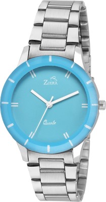 Ziera ZR8040 Special dezined Blue Dial Watch  - For Girls   Watches  (Ziera)