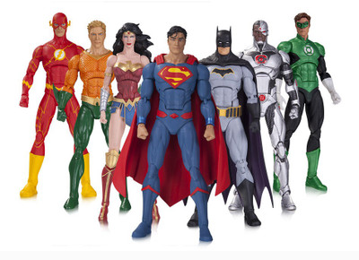 

DC Collectibles DC Rebirth Justice League 7 Pack Action Figure(Multicolor)