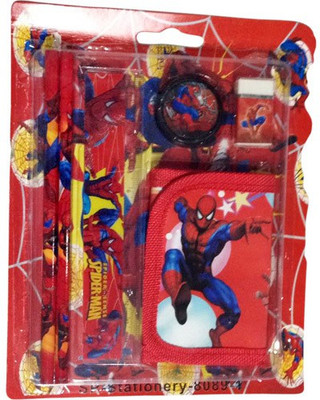 

Funcart Spiderman Wallet Stationery Gift Set (pack of 6)