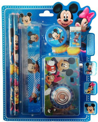 

Funcart Mickey Mouse Camera Stationery Set (pack of 6)